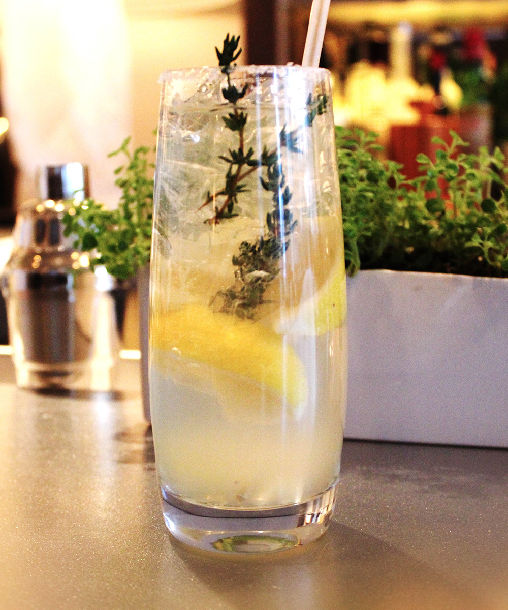 Vodka Thyme Lemonade Restaurants