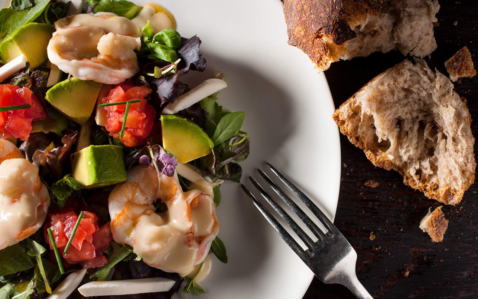 Shrimp Salad with Champagne Beurre Blanc | Jean-Georges Restaurants